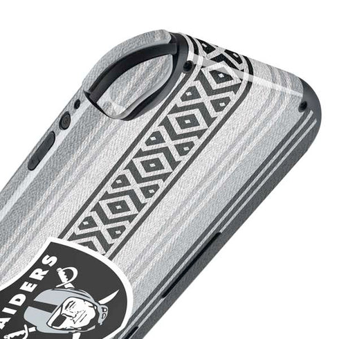 NFL Las Vegas Raiders Trailblazer Nintendo Switch Lite Skin